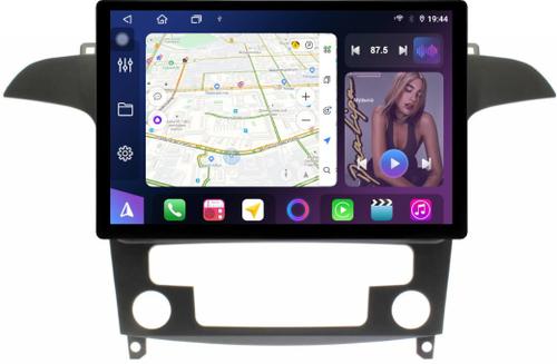 Магнитола для Ford S-Max, Galaxy 2 2006-2015 (климат) - FarCar BX877 монитор 13" 2K QLED на Android 13, Быстрая, CarPlay, 4G SIM-слот