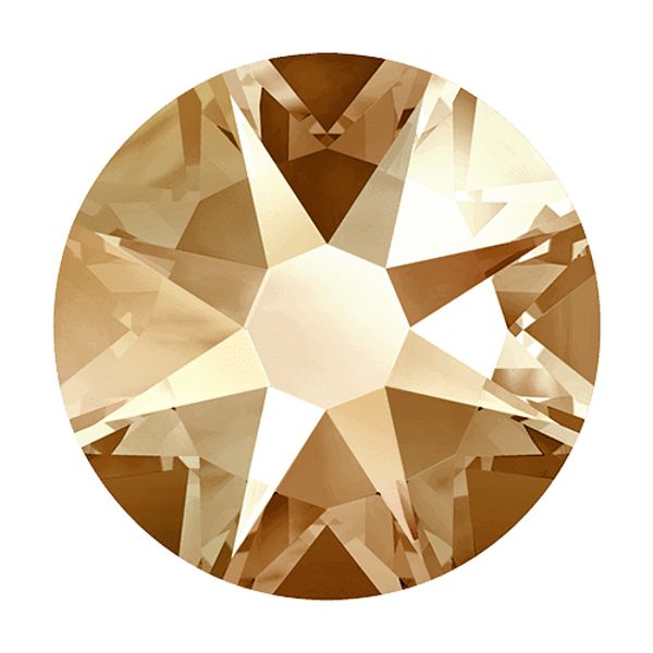 Стразы термоклеевые Xirius 8+8 граней SS20 (4,6-4,8 мм) HF20-04 цв. Smoked topaz, уп. 100 шт