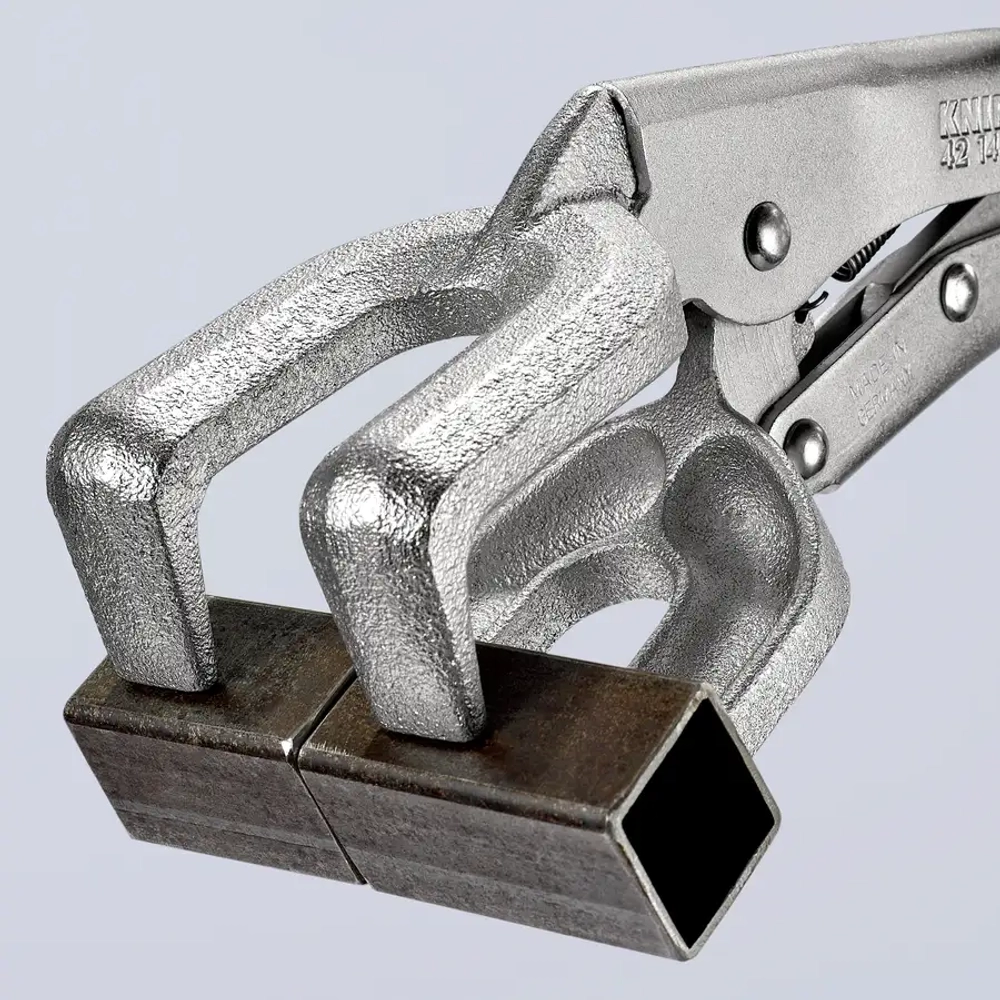 Клещи зажимные сварочные никелирование 280 мм Knipex 42 14 280
