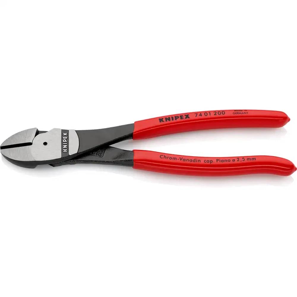Кусачки боковые особой мощности черненые 200 мм Knipex 74 01 200 SB