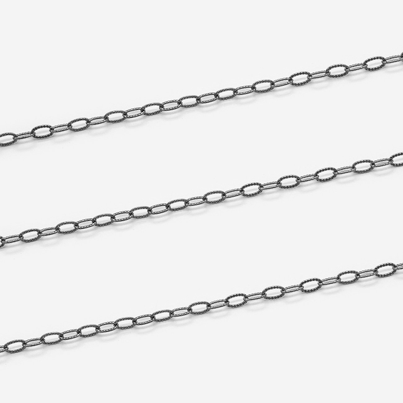 Цепь "Jade", 3*5мм, gun metal
