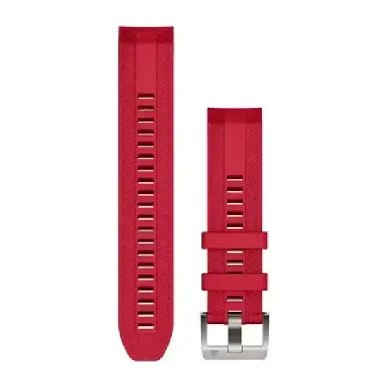 Ремешок Garmin MARQ QuickFit 22 мм (силиконовый) красный 010-13225-03