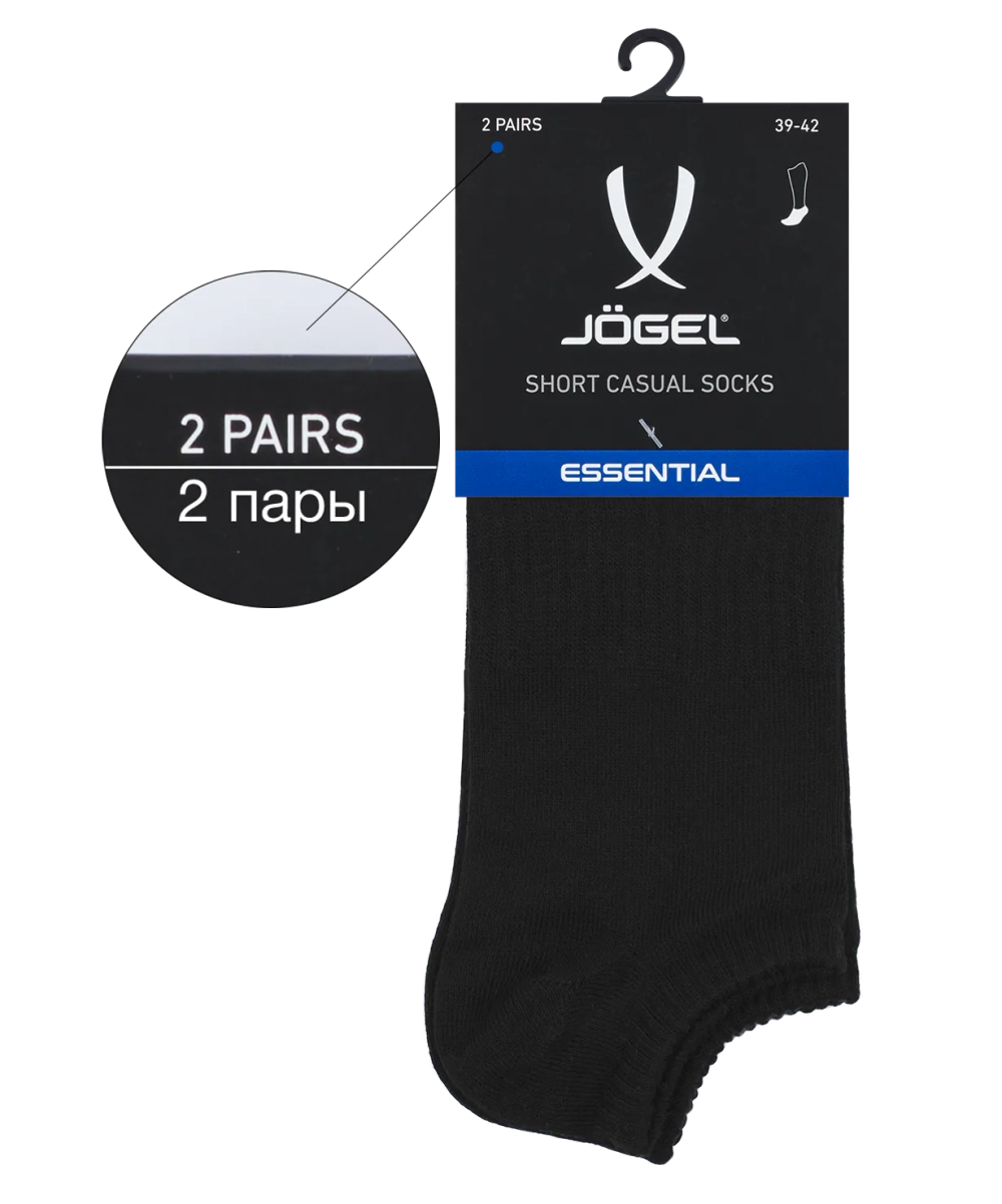 Носки низкие ESSENTIAL Short Casual Socks, черный