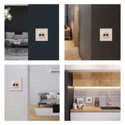Розетка ЭРА Серия 12 12-3112-15 аудио двойная IP20 перламутр | Эра 12