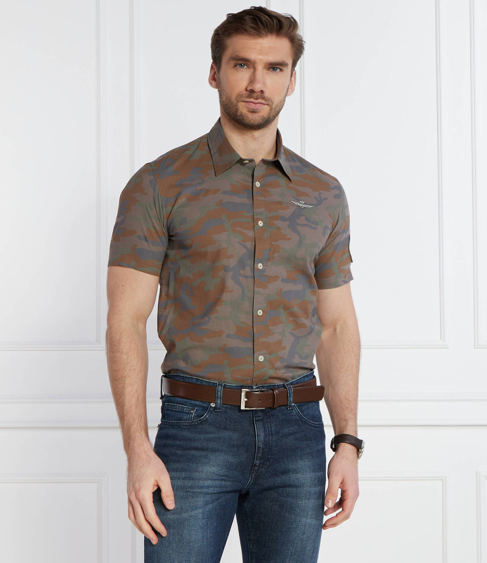 Рубашка Aeronautica Militare - хаки(CA1247CT3318)
