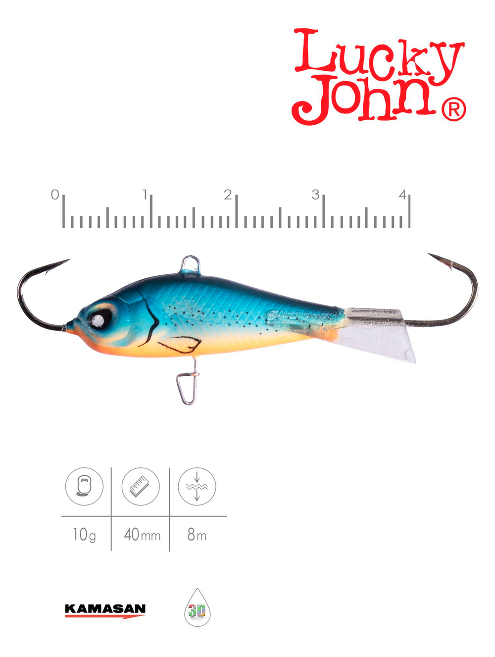 Балансир LUCKY JOHN Baltic №4, цвет 53, арт. 61400-53