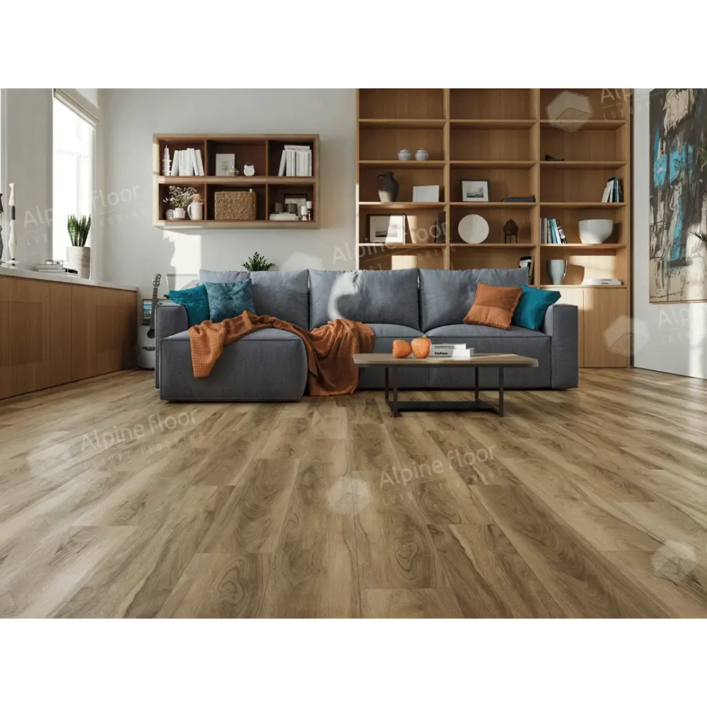 SPC Ламинат Alpine Floor NUT Орех Ногал Классик ECO 22-3 MC