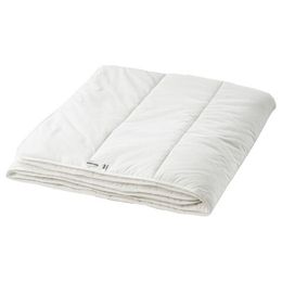 Полутороспальное одеяло IKEA SMASPORRE (СМОСПОРРЕ), Стеганое, Летнее, Белый, 150х200 см