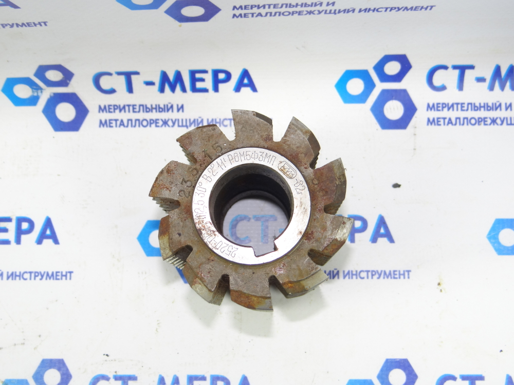 Фреза червячная модульная М2,5 30˚ Р6М5Ф3МП кл.В 2°11` 2520-0677