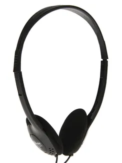 Наушники Ritmix RH-501, накладные, 105 дБ, 16 Ом, 3.5 мм, 2 м, черные