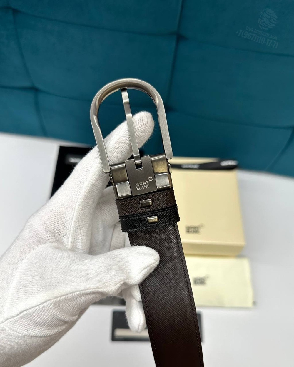 Двухсторонний ремень Montblanc