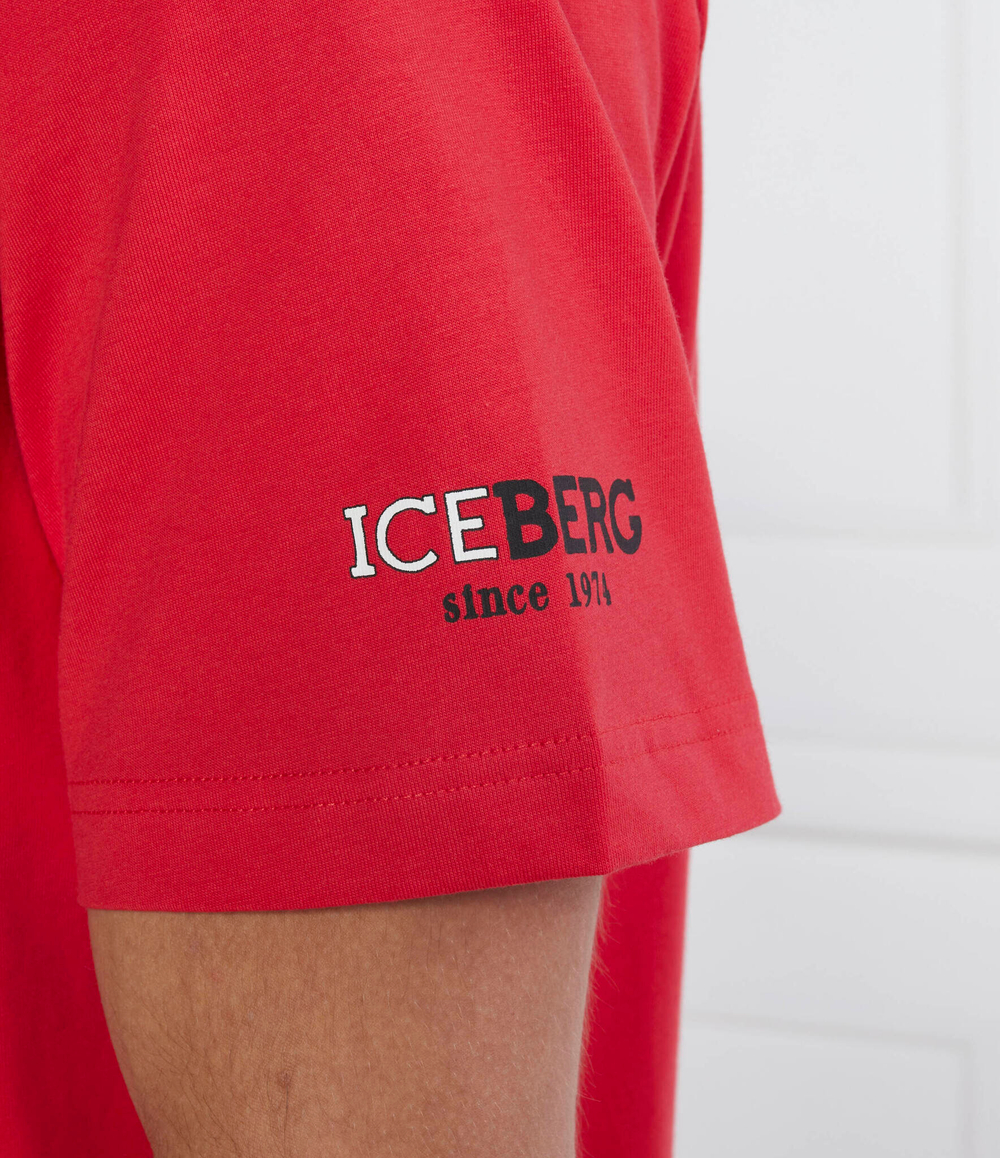 Футболка Iceberg - красный(242 I1P F024 6327)