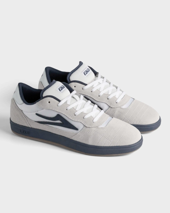 Кеды Lakai Cambridge XLK: White Suede Navy Gum (Q2-26)