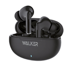 Наушники WALKER WTS-60, шумопод. ENC, независ. работа наушников, черные