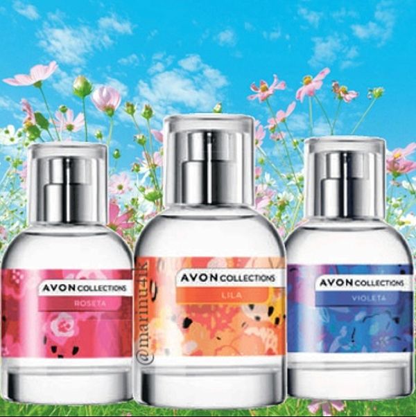 Avon Powerful Flowers Lila