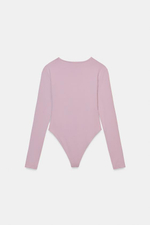 БОДИ С ДЛИННЫМИ РУКАВАМИ ИЗ ПОЛИАМИДА - ZARA
