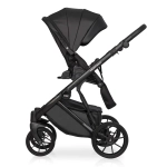 Коляска 2 в 1 Riko Basic Montana Ecco цвет 12 Black (черный)
