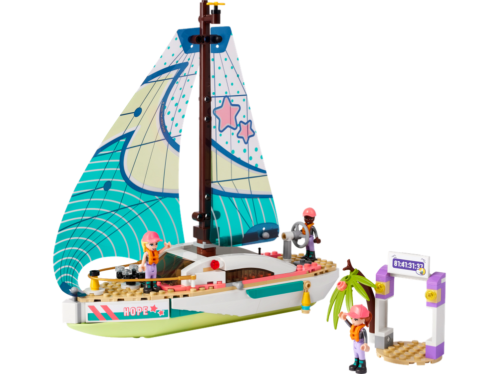 Конструктор Лего Френдс Приключения Стефани на яхте | LEGO Friends Stephanie’s Sailing Adventure 41716 - 304 детали (7+)