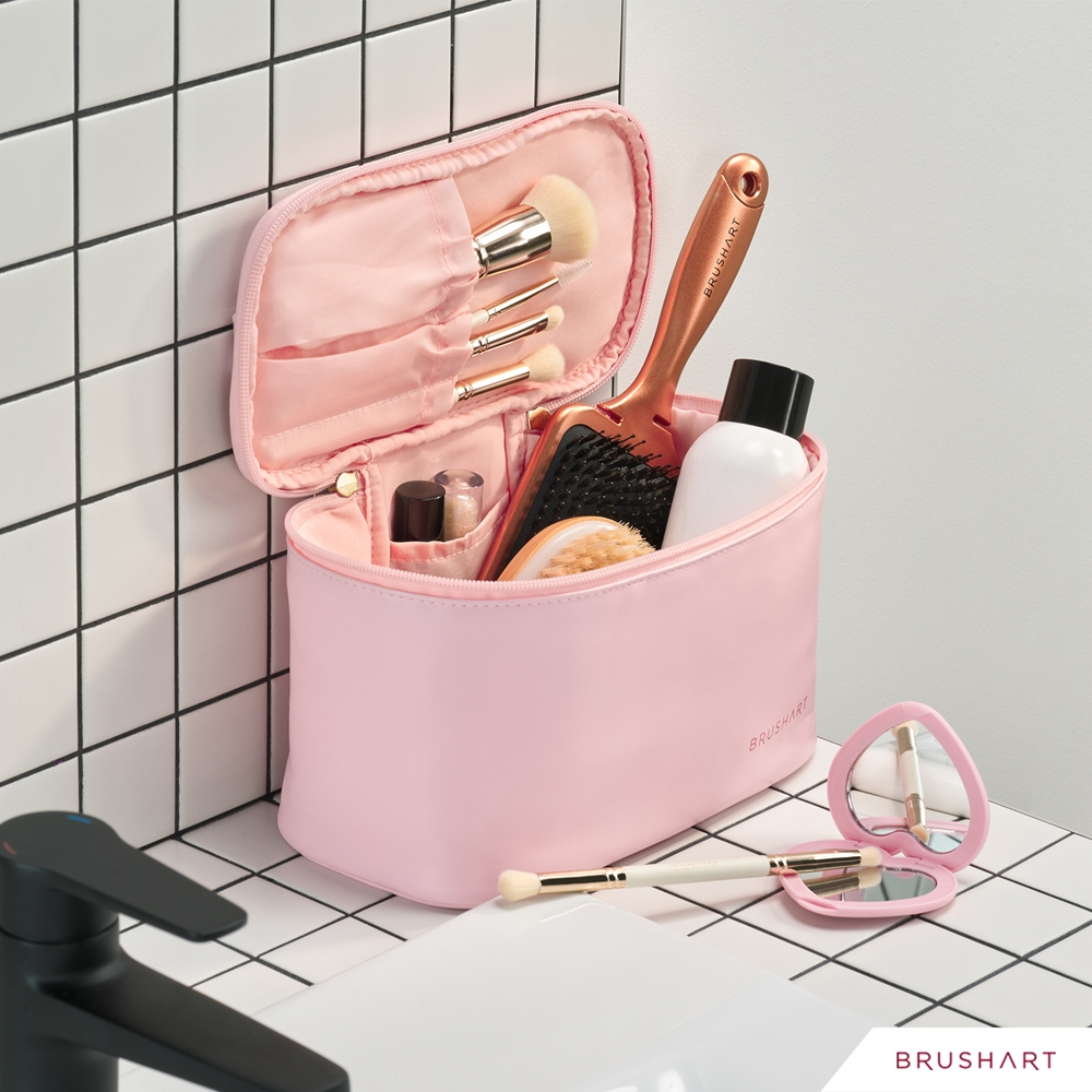 BrushArt Accessories Make-up bag - Косметичка Pink, 1 szt.