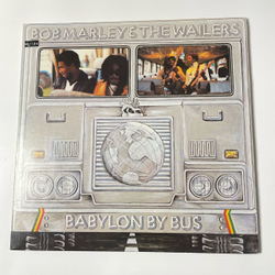 Винтажная виниловая пластинка LP Bob Marley and The Wailers, Babylon By Bus (Германия 1978)