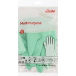 Перчатки резиновые Vileda Profes латекс зеленый рM 100756/174363,ПС