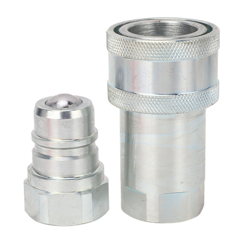 Быстросъёмная муфта (БРС) мама 1/4″ с угловым подключением Hansa-Flex SKM08HL3
