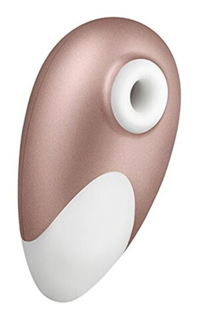 Вакуумно-волновой бесконтактный стимулятор клитора Satisfyer PRO Deluxe (11 режимов , золотисто-коричневый с белым ) (Цвет: золотисто-коричневый с белым)