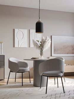 Светильник подвесной Sustainable collection, Ø22х39 см, черный/белый