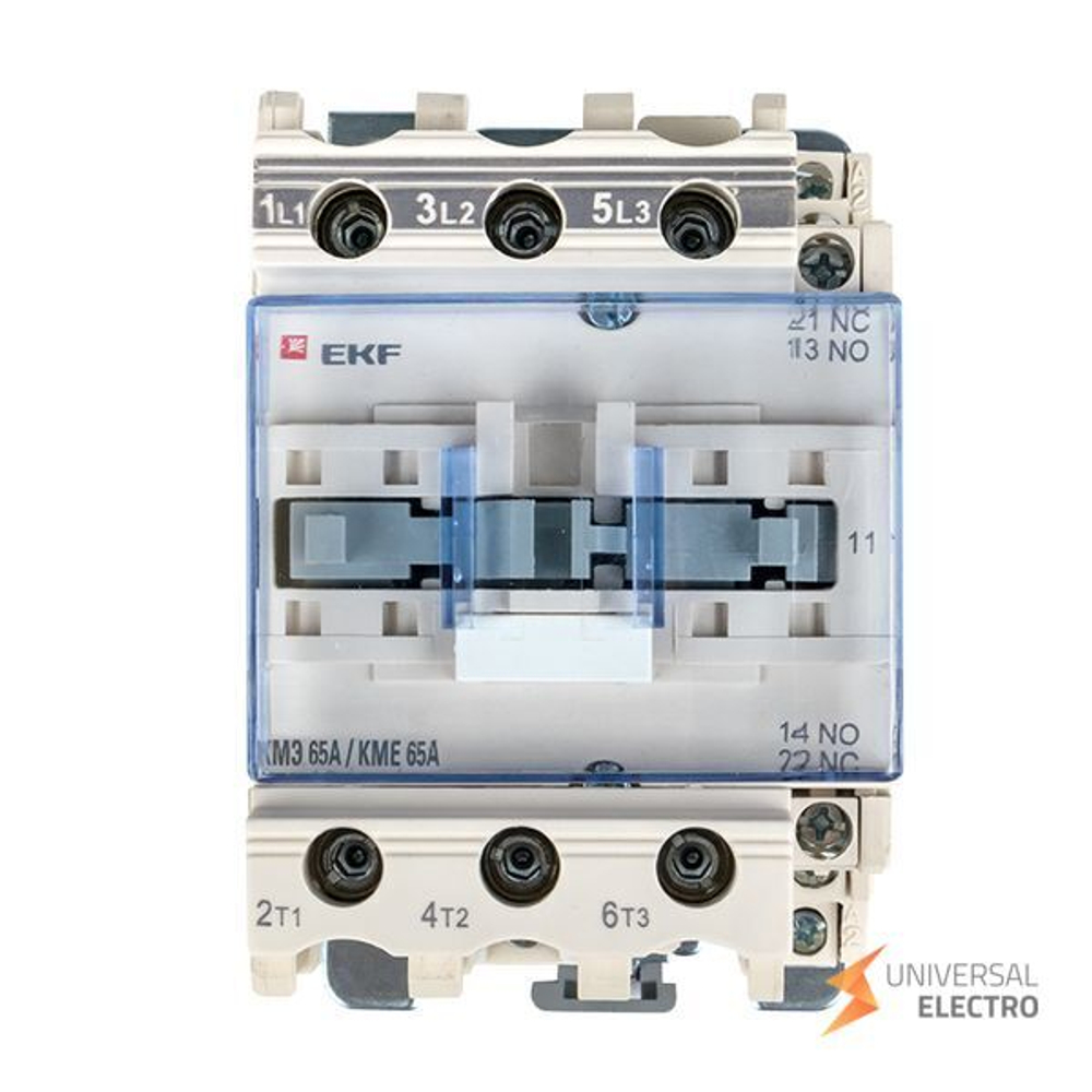 Контактор КМЭ малогабаритный 65А 220В NO+NC EKF PROxima