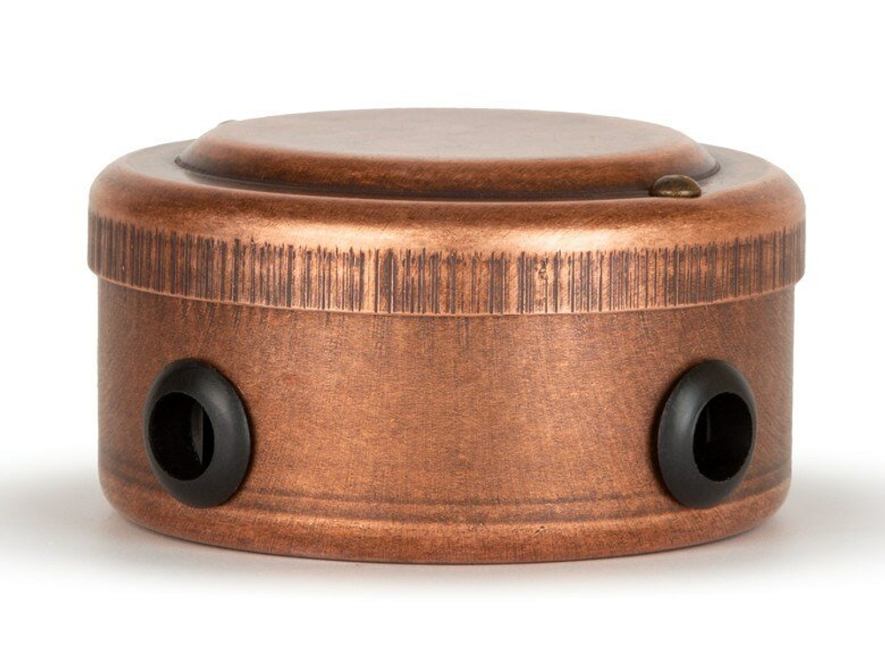 Коробка распределительная "Старая Медь" 76х48, медь, Vintage Brass 101-3