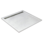 Поддон из искусственного мрамора 100х100 Cezares TRAY-AS-A-100-30-W без сифона