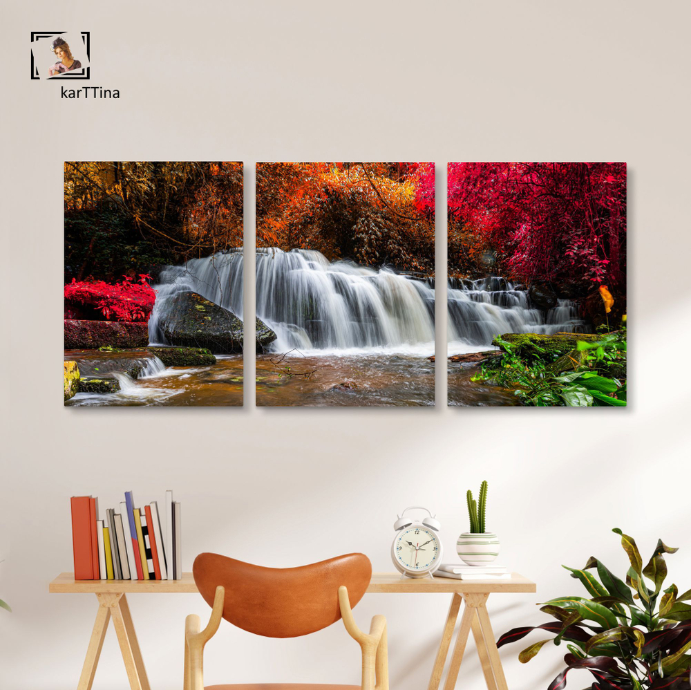 Картина karTTina "ОСЕННЯЯ СВЕЖЕСТЬ", 150 см х 70 см