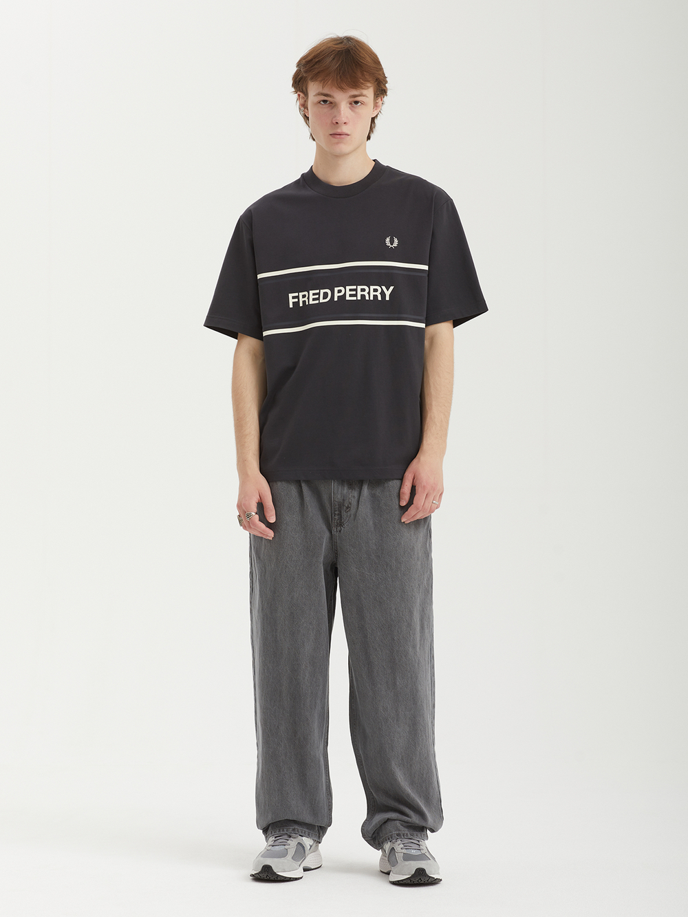 Мужская Футболка Fred Perry Graphic