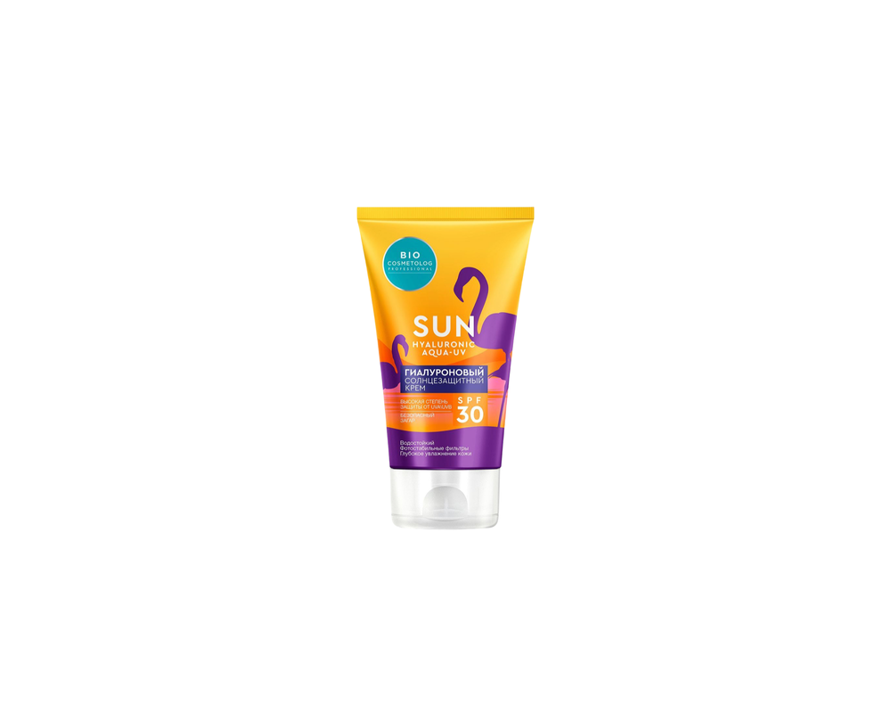 Гиалуроновый Солнцезащитный крем для тела SUN SPF 30 150мл