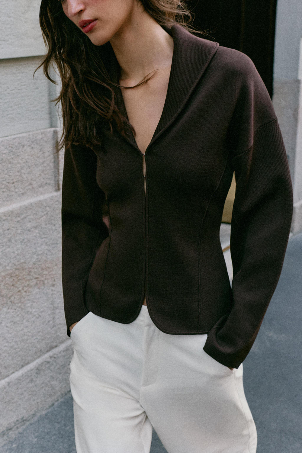 КАРДИГАН НА КНОПКАХ — ZARA