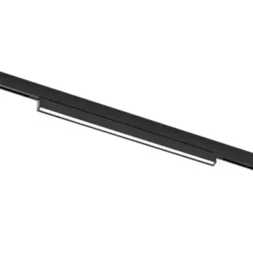 Трековый однофазный светодиодный светильник 16W 3000K 266337 чёрный Linea Lightstar