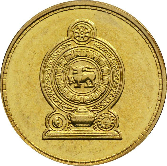1 рупия 2011 Шри-Ланка UNC