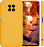 Мягкий Soft Touch чехол из силикона для HONOR 50 LITE / HUAWEI NOVA 8i с бархатной подкладкой