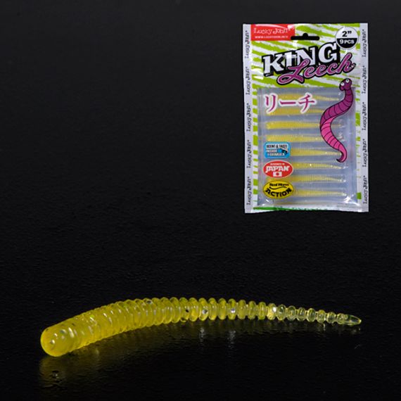 Слаги съедобные LJ Pro Series KING LEECH (5,08 см), цв. 071, 9 шт.