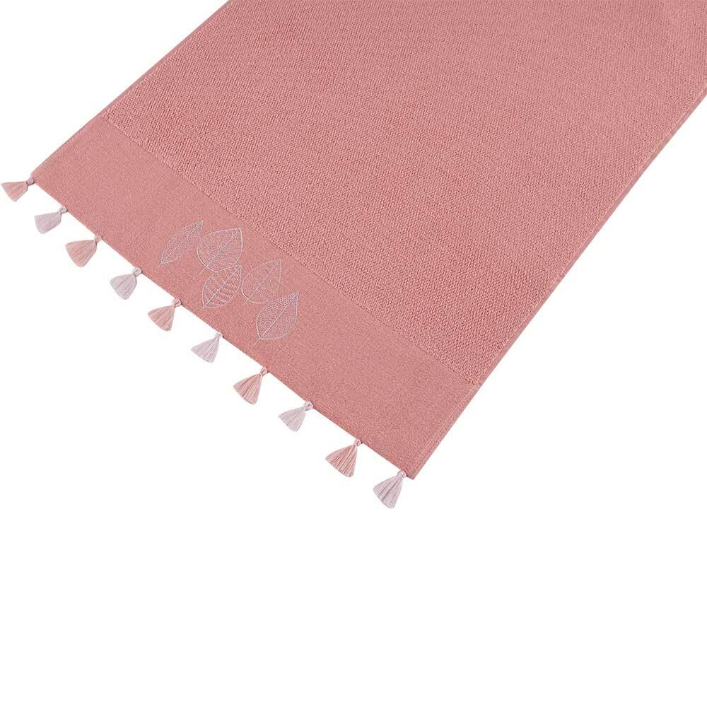 Полотенце 70x140 Arya home Sophia коралловое