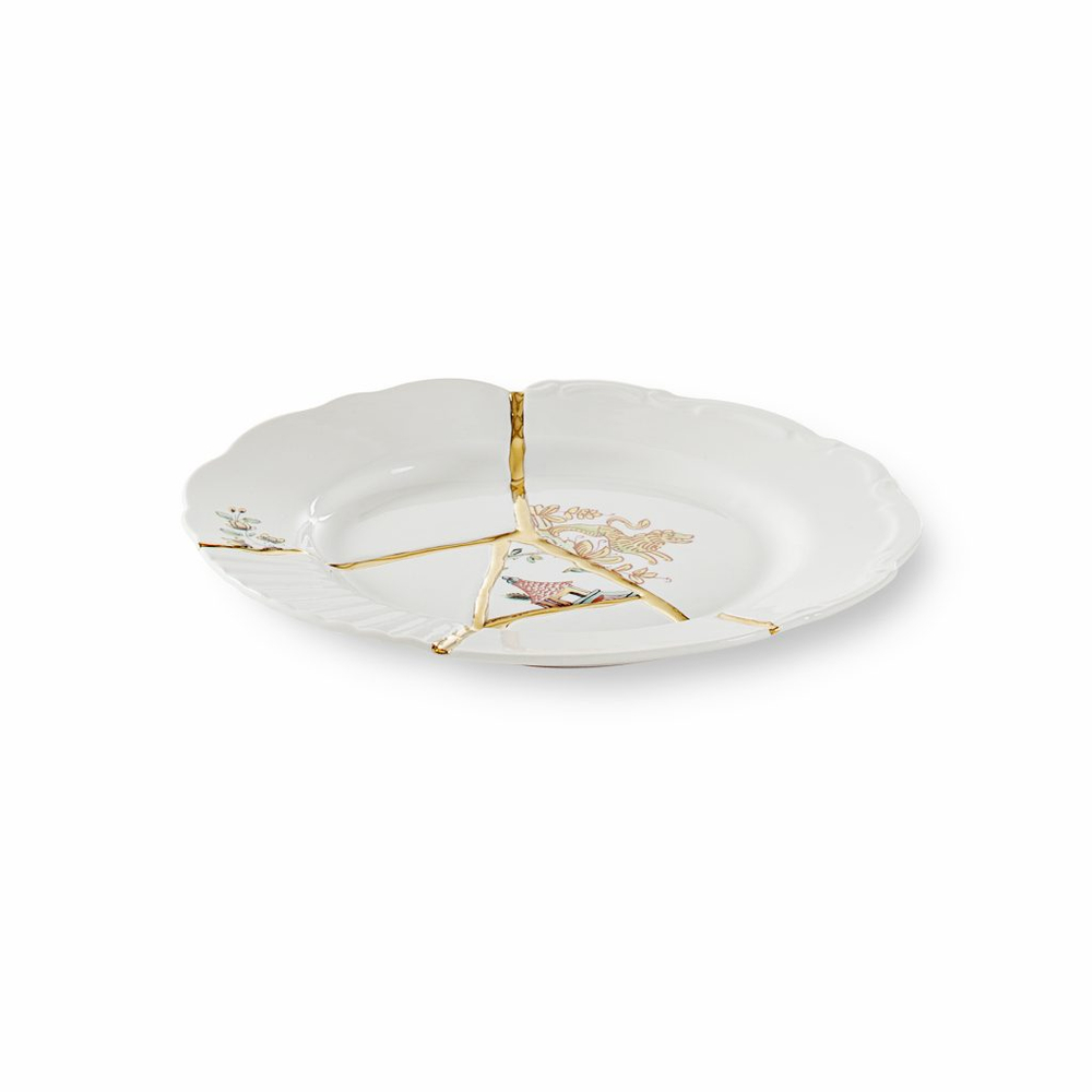 Десертная тарелка Kintsugi