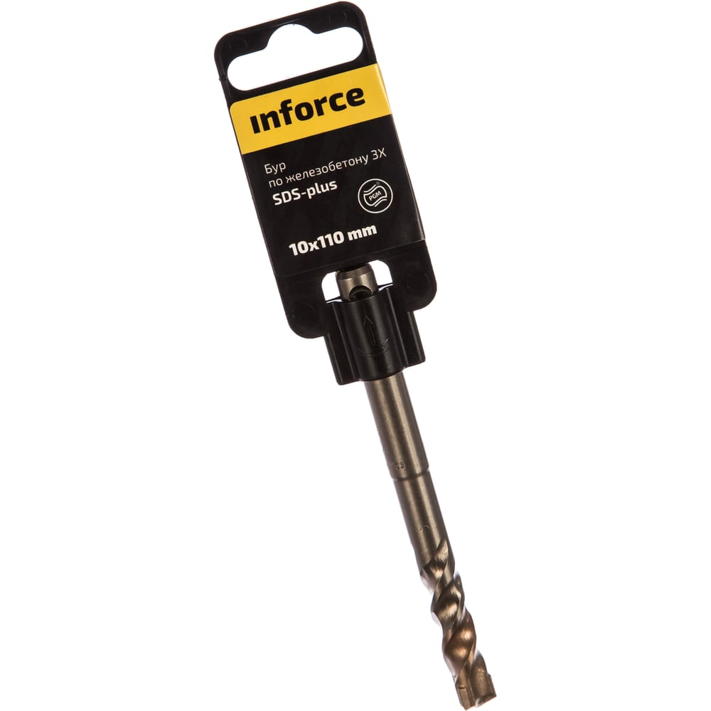 Бур по железобетону 3X (10х110 мм; SDS+) Inforce 11-01-578