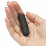 Серебристая вибропуля X-Basic Bullet Mini One Speed - 5,9 см. (Цвет: серебристый)