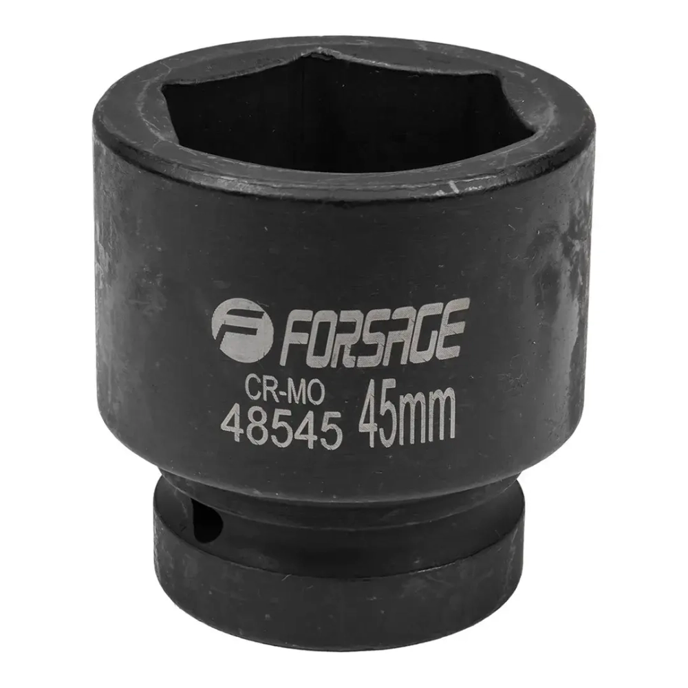 Головка ударная 1'', 45мм (6гр.) Forsage F-48545