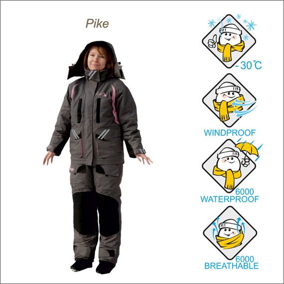 Костюм Canadian Camper PIKE, цвет grey/pink