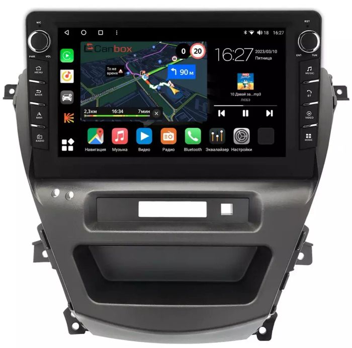 Магнитола для Hyundai Elantra 5 (MD) 2011-2013 - Canbox 10-308 Android 10, Быстрая, CarPlay, 4G SIM-слот