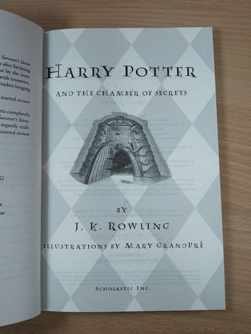 Harry Potter & Chamber of Secrets (Book 2)