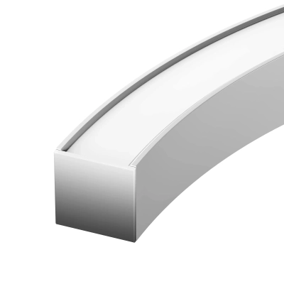 Профиль LINE-3535-BENT-SIDE-2000 ANOD (Arlight, Алюминий)