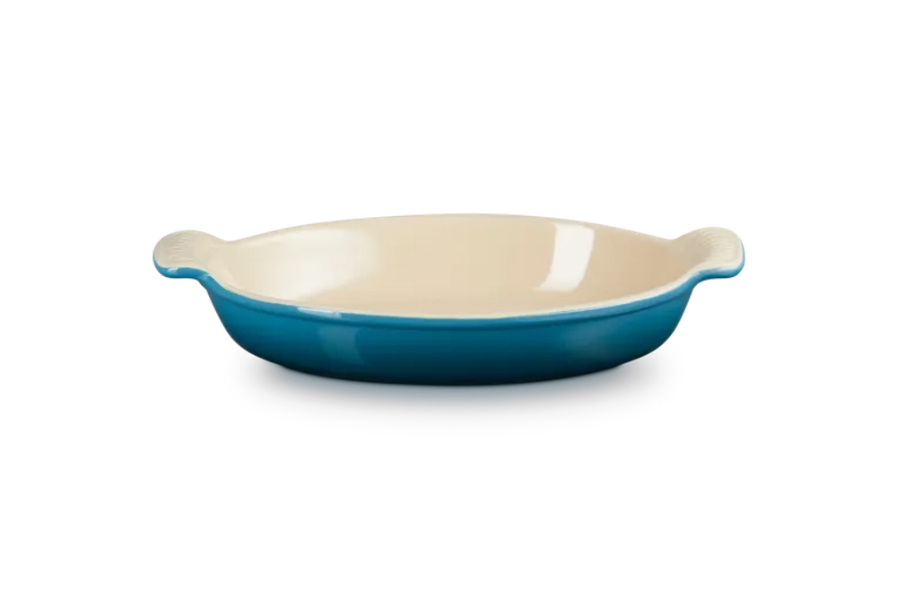 Le Creuset Форма для выпечки 28см, овальная, темно-бирюзовая. 61105286420006