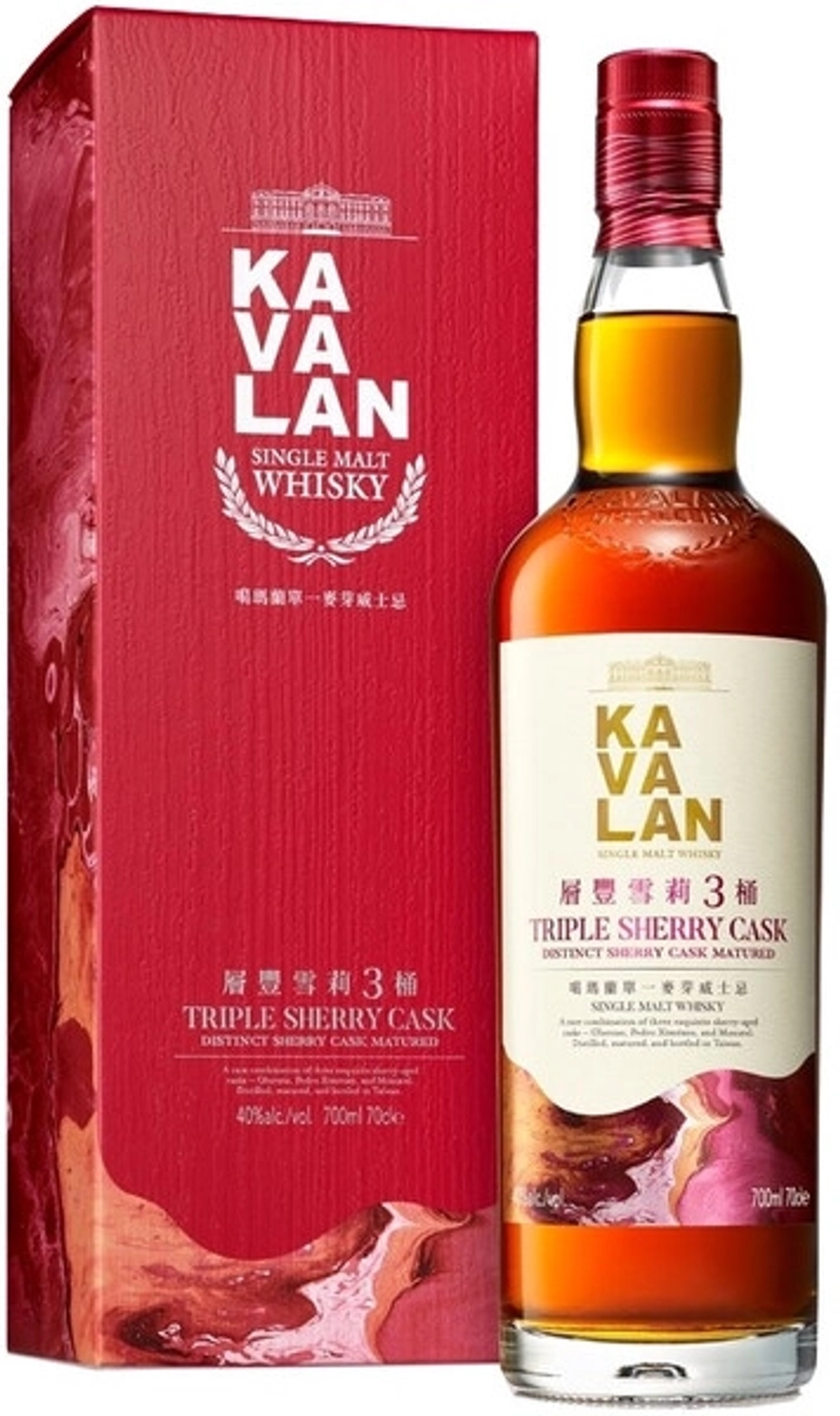Виски Kavalan Triple Sherry Cask, 0.7 л
